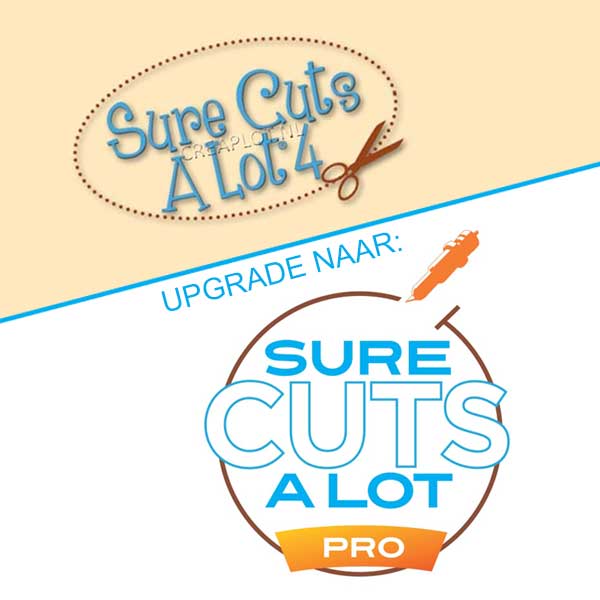 Upgrade van Scal4 naar Scal 4 pro Sure cuts a lot